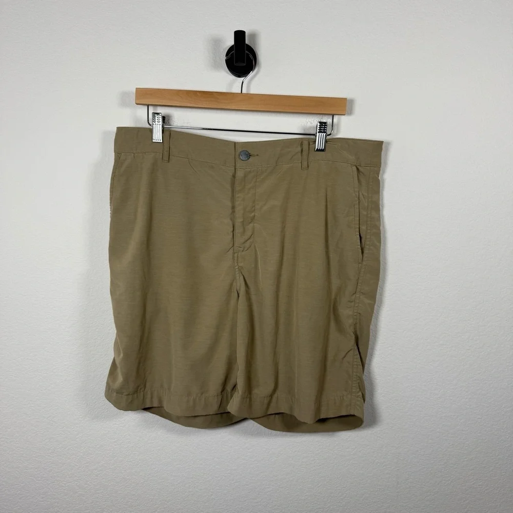 Faherty Men’s All Day Classic Fit Shorts in Island Brown Size 35